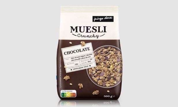 Cereais Crunchy Muesli Chocolate Pingo Doce 500 G Produtos Pingo Doce