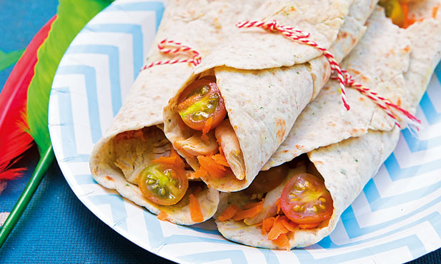 Wraps De Frango E Abacaxi Receitas Pingo Doce