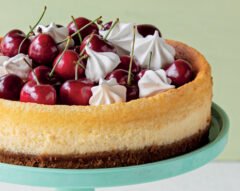 Cheesecake de cerejas