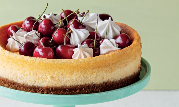 Cheesecake de cerejas