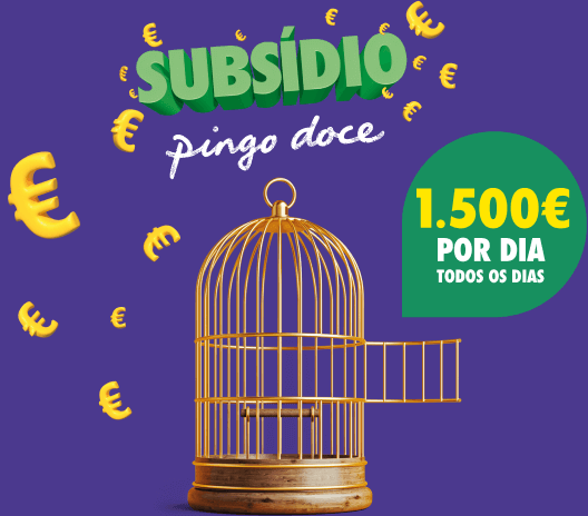 Imagem da Campanha Subsídio Pingo Doce