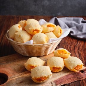 Pão de queijo com frango