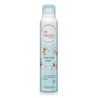 Desodorizante Spray Antitranspirante Cotton Dry Be Beauty 200 ml