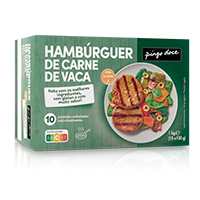 Hambúrgueres de Vaca Pingo Doce 10×100 g