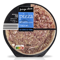Pizza Fresca de Atum e Bacon Pingo Doce 405 g